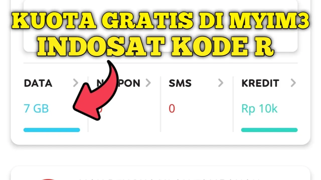 Cara Terbaru Dapat Bonus Kuota 5Gb Di Indosat !!
