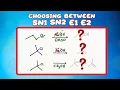 Choosing Between SN1 SN2 E1 E2 Reactions