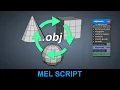 Obj Import Export Toolbox for Maya