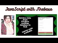 4 How to retrieve data from firebase database using JavaScript