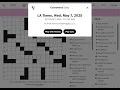 The Washington Post LA Times Crossword 2025