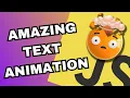 How To Create An Amazing Text Animation Using Vanilla Javascript