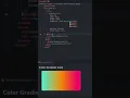Website Card tutorial Multi gradient Color using HTML and CSS Editor