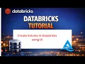 Create and Drop Volume in Databricks Using SQL