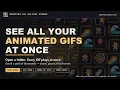 Animated GIF Gallery Viewer - Showcase Trailer No