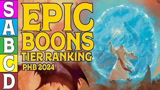 Tier Ranking the Epic Boons in D D 5e 2024