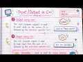 Input and Output in C C cin and cout Explained Beginners Tutorial