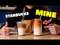 Make a BETTER Starbucks Caramel Macchiato At Home ICED HOT RECIPE