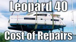 POST SURVEY REPAIRS ARE DONE | Our costs of buying a live aboard sailing catamaran
