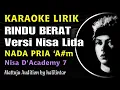 Download Lagu Rindu Berat Karaoke Versi Nisa Nada Cowok Pria