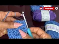 CROCHET HAIR BONNET TUTORIAL : Step-by-step 