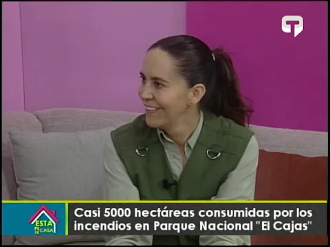 Incendios forestales amenazan último refugio de biodiversidad en el noroccidente de El Cajas