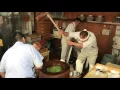 Mochi Pounding at Nakatanidou, Nara Japan
