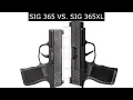 Will My P365XL Sig Sauer Slide Fit On A P365 Frame