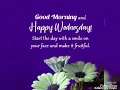 Good Morning Happy Wednesday gif WhatsApp Status with Music Wednesday Wallpapers