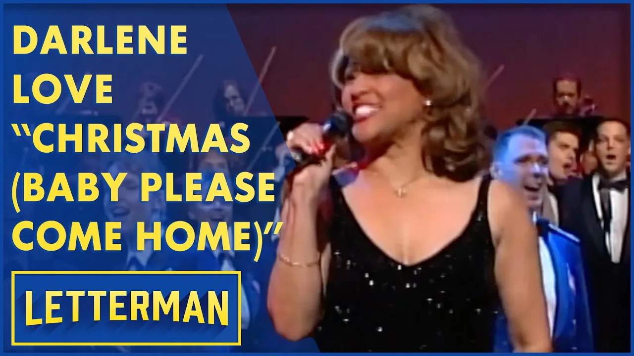 Darlene Love Sings "Christmas (Baby Please Come Home)" | Letterman Darlene Love Sings "Christmas (Baby Please Come Home)" | Letterman