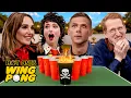 The SNL Cast Plays Hot Ones Wing Pong