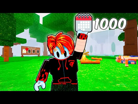 Video Thumbnail: AL FIN lo LOGRE... 1000 DIAS en 99 NOCHES en el BOSQUE ROBLOX