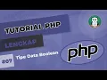 Belajar PHP Tipe Data Boolean