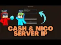Minecraft Cash and Nico Server IP Address