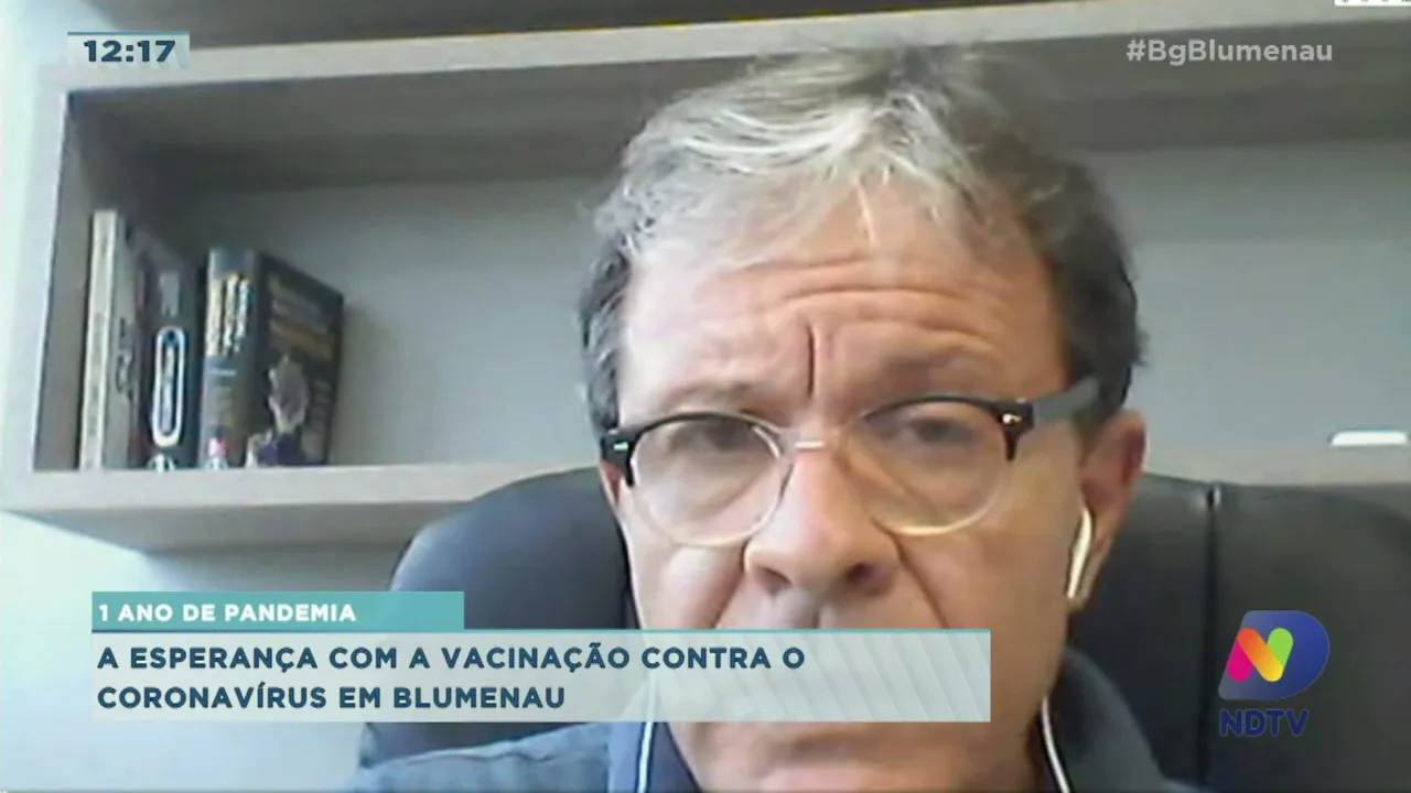 Blumenau - um ano de pandemia: vacina traz esperança