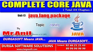 Core Java - java lang package