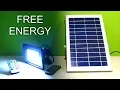 The Best Free Energy from Solar Flood Lights with Remote Control Review
