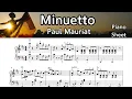 Download Lagu Minuetto / Piano  Sheet Music / Paul Mauriat/ by SangHeart Play