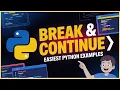 Break and Continue in python Python For Beginners Simplest Program PythonWithKaran