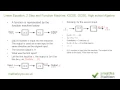 Linear Equation 2 Step and Function Machine iGCSE GCSE High school Algebra