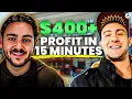 Can We Make 400 in 15 Minutes Shopping at Ollie s CHALLENGE