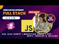 Full Stack Development Complete Course in Hindi JAVA SCRIPT ARRAY POP SHIFT INDEXOF