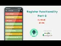 Register Functionality Part-2 using API Create a To-Do Android App using Rest API in Hindi