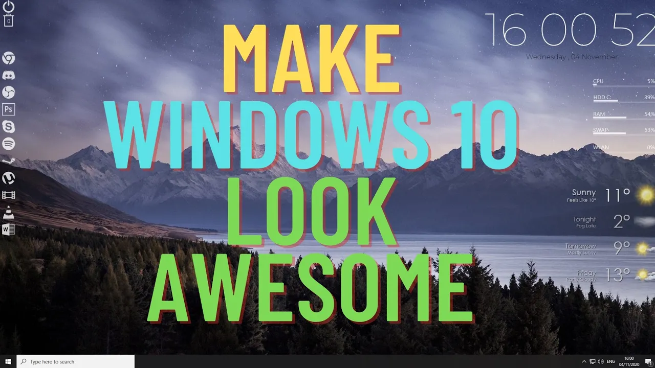 How to Make Windows 10 Look Awesome