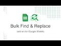 How to bulk find and replace text in Google Sheets