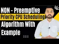 Non-Preemptive Priority CPU Scheduling Algorithm In OS