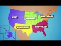 5 Regions of the U S