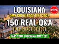 Louisiana DMV Permit Practice Test 2026 150 Real OMV Questions You MUST KNOW