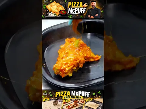 बाहर से Crispy, अंदर से मज़ेदार! 🤤 MacPuff Recipe #Shorts