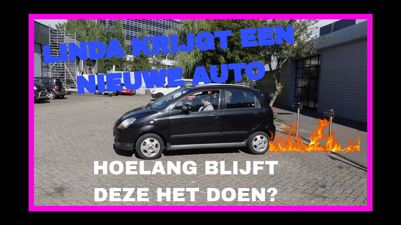 LINDA KRIJGT HAAR NIEUWE AUTO!
