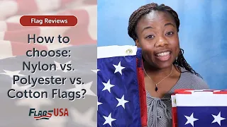 Comparing Flag Materials How to Choose Between Nylon Polyester NylGlo Tough Tex Cotton Flags