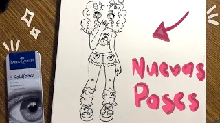 Tutorial de poses lindas para tus dibujos! ✨