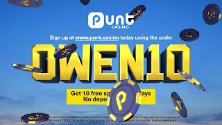 Punt Casino - Promo Code Ad Punchy Energetic Playful