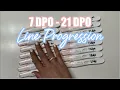 PREGNANCY TEST LINE PROGRESSION 2020 no positive until 16 DPO Rachel K