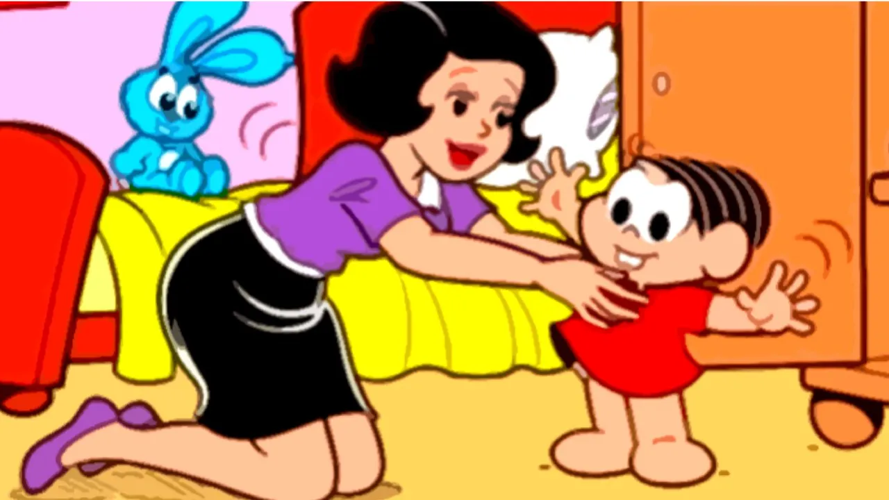 FELIZ DIA DAS MÃES: AS TRÊS LETRINHAS - QUADRINHOS DA TURMA DA MÔNICA