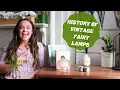 The History of Vintage Fairy Lamps