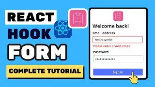 React Hook Form - Beginners Tutorial with Zod