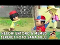 Download Lagu JADI NORAK! PERTAMA KALI LIAT BULE, ENTONG \u0026 MEMED BEREBUT FOTO - ENTONG ANIMASI