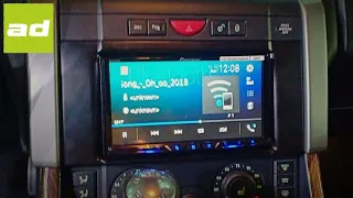 RANGE ROVER L320 SPORT 2008 PIONEER AVH-Z5050BT SWC 1255
