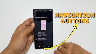 Google Pixel 7 Pro Add Navigation Bar Buttons - Back Home App Drawer